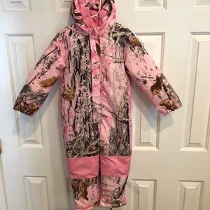 Cabela’s 4T Pink Camo One Piece Snow Suit